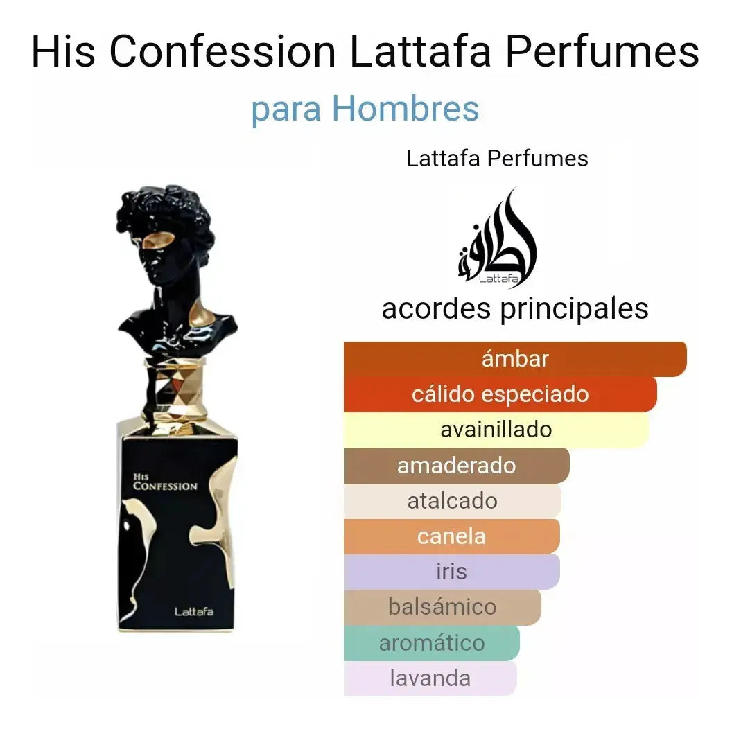 His confession lattafa 100ml