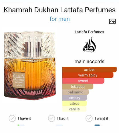 Lattafa dukhan 100ml