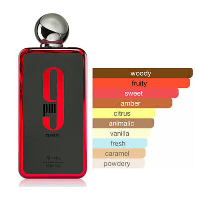 Afnan 9pm rebel 100ml