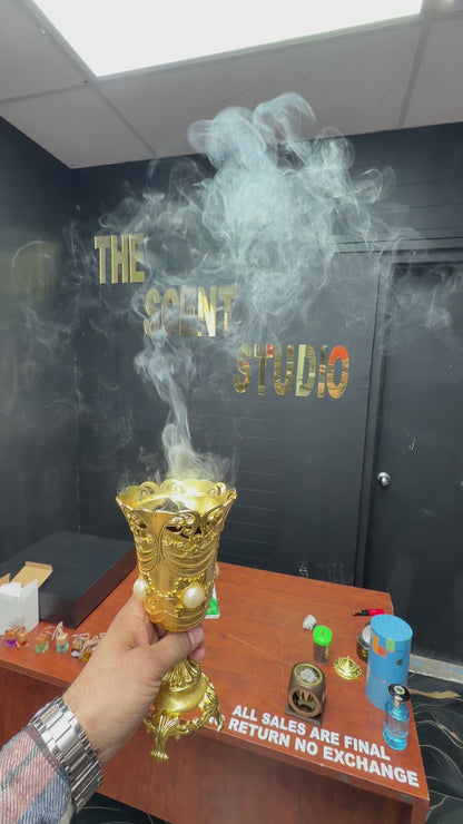 Bakhoor stand + bakhoor+ charcoal